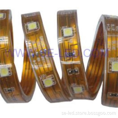 30pcs 5050SMD 2400K Flexible LED Strip with CE RoHS FCC